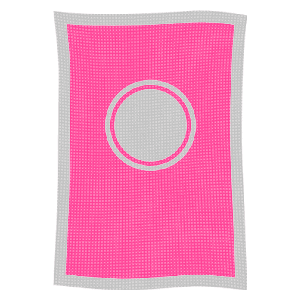 Metallic Initial Stamp Name Blanket - Image 45