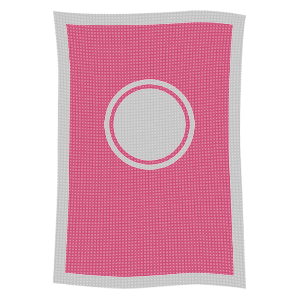Metallic Initial Stamp Name Blanket - Image 46