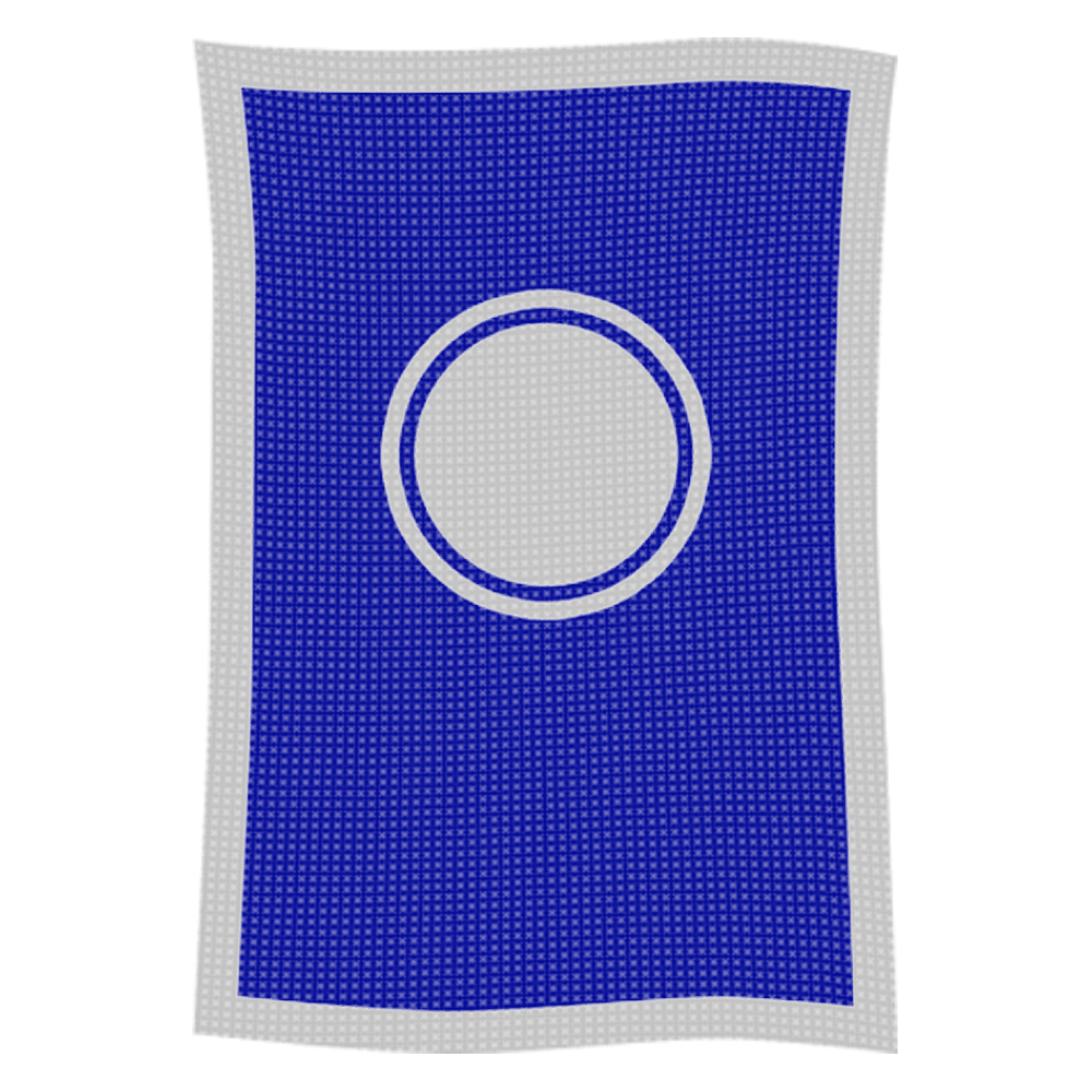 Metallic Initial Stamp Name Blanket - Image 51