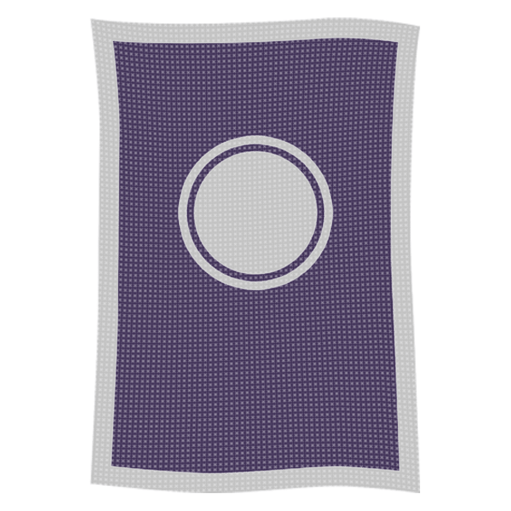 Metallic Initial Stamp Name Blanket - Image 52