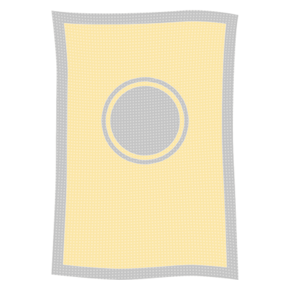 Metallic Initial Stamp Name Blanket - Image 35