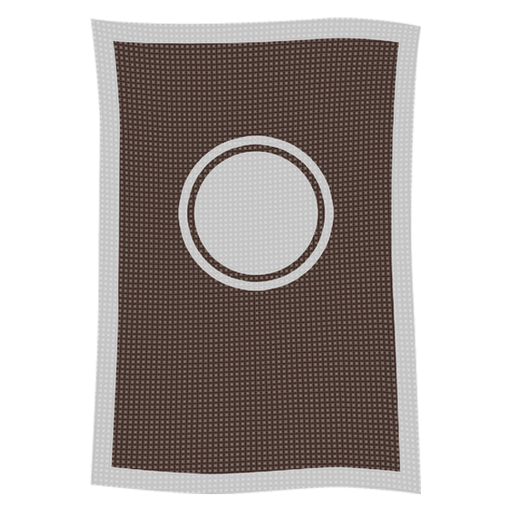 Metallic Initial Stamp Name Blanket - Image 40