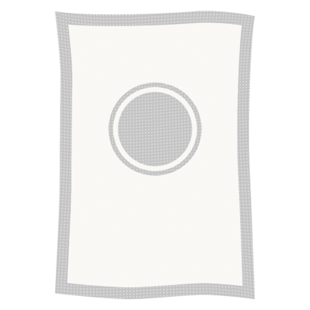 Metallic Initial Stamp Name Blanket - Image 32
