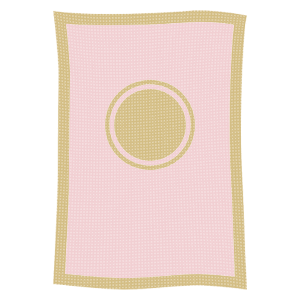Metallic Initial Stamp Name Blanket - Image 30