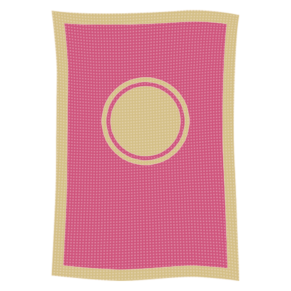 Metallic Initial Stamp Name Blanket - Image 16