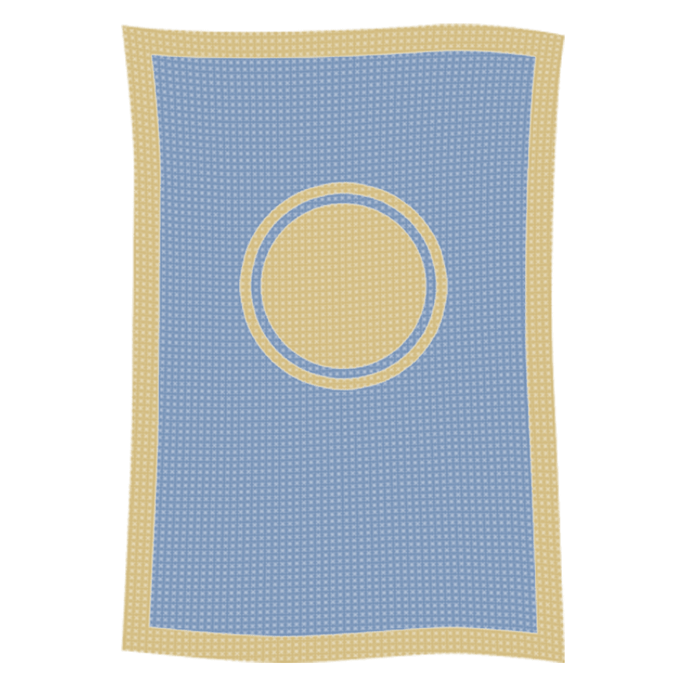 Metallic Initial Stamp Name Blanket - Image 20