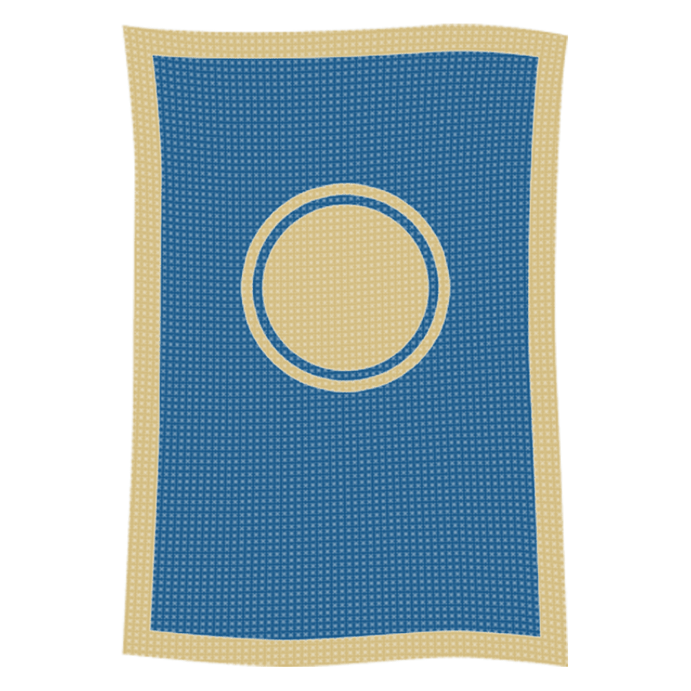 Metallic Initial Stamp Name Blanket - Image 28