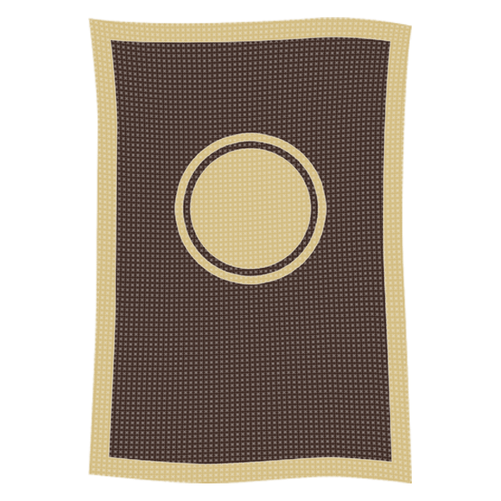 Metallic Initial Stamp Name Blanket - Image 9