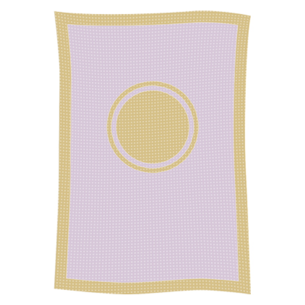 Metallic Initial Stamp Name Blanket - Image 8