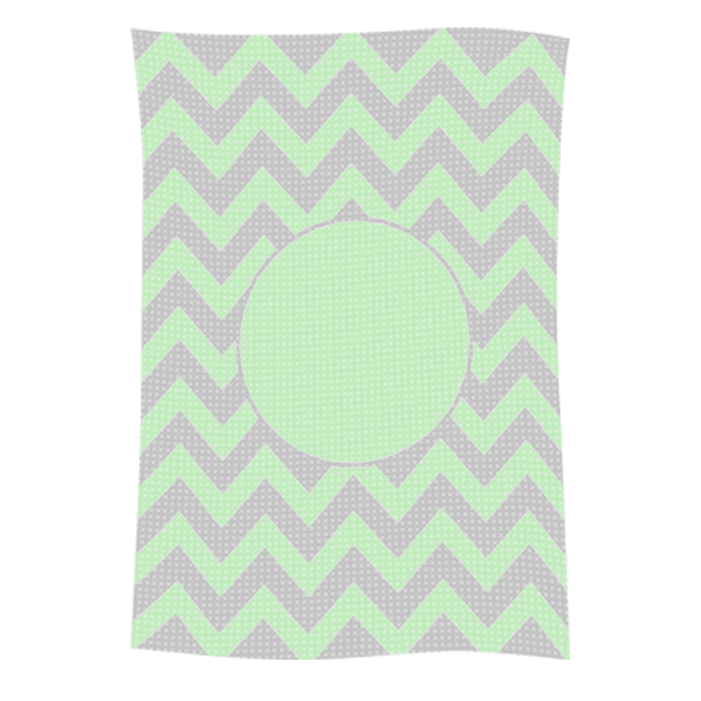 Metallic Chevron Name Blanket - Image 14