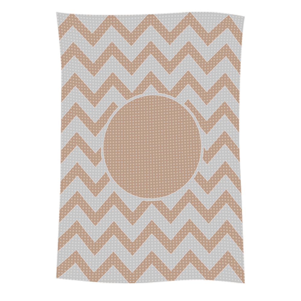 Metallic Chevron Name Blanket - Image 19