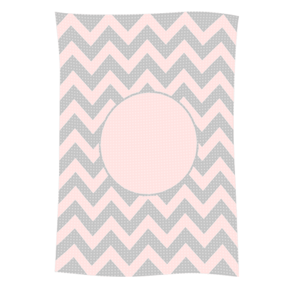 Metallic Chevron Name Blanket - Image 20
