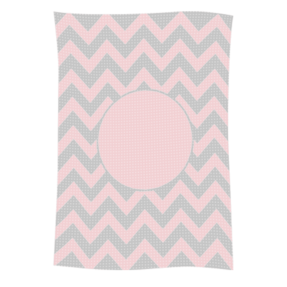 Metallic Chevron Name Blanket - Image 21