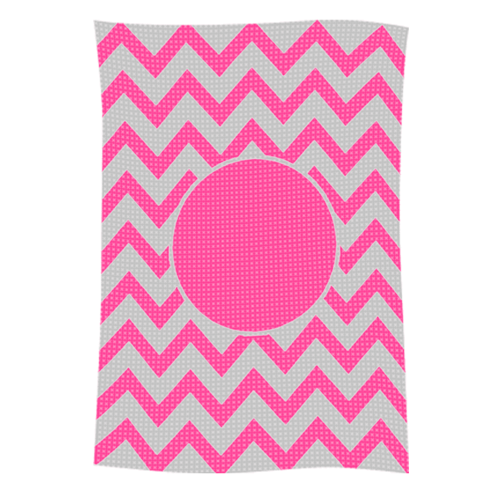Metallic Chevron Name Blanket - Image 22