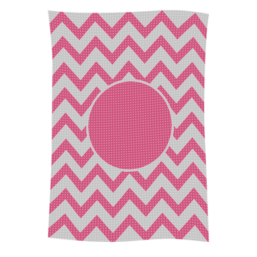 Metallic Chevron Name Blanket - Image 23