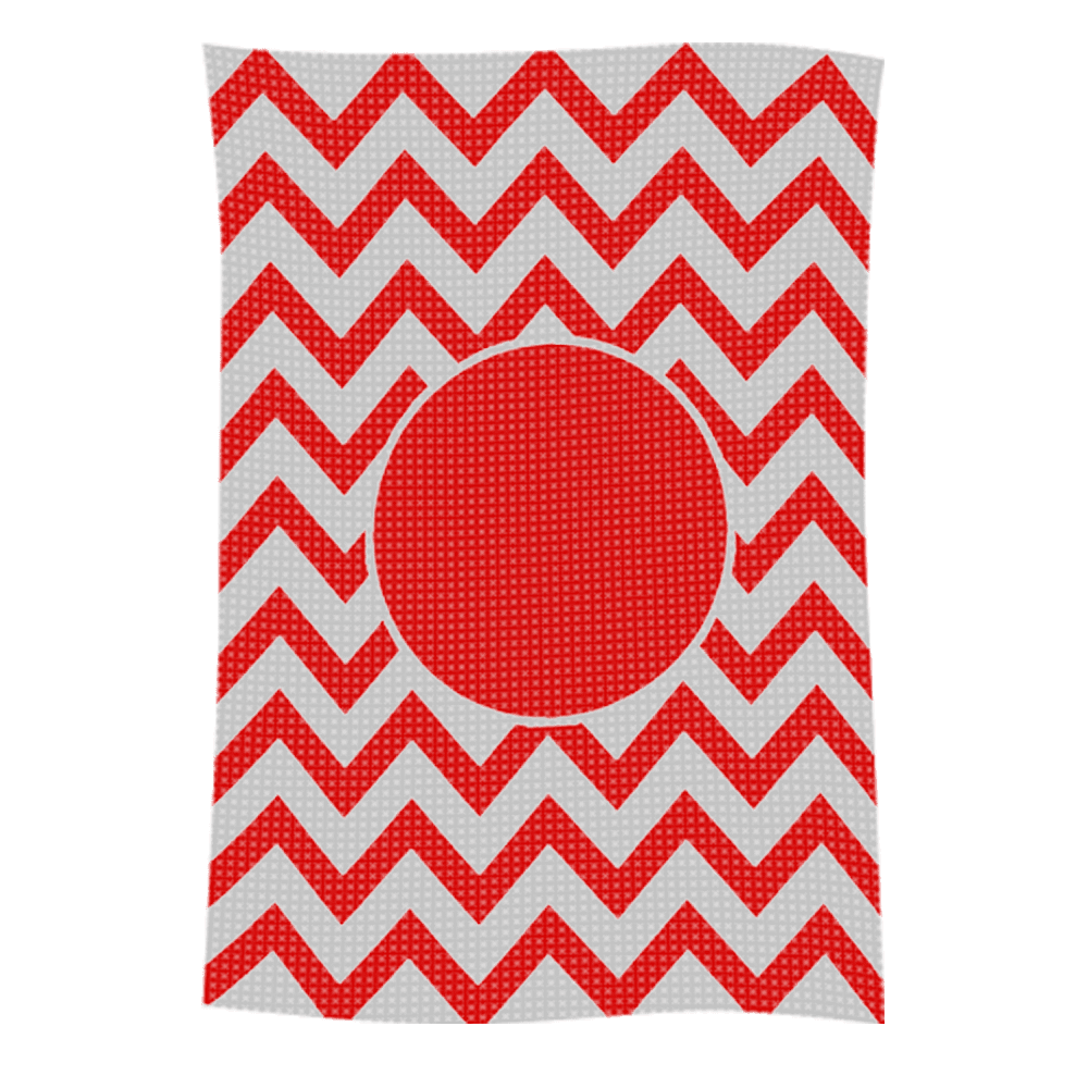 Metallic Chevron Name Blanket - Image 24