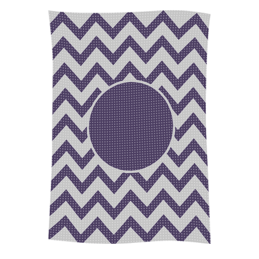 Metallic Chevron Name Blanket - Image 29