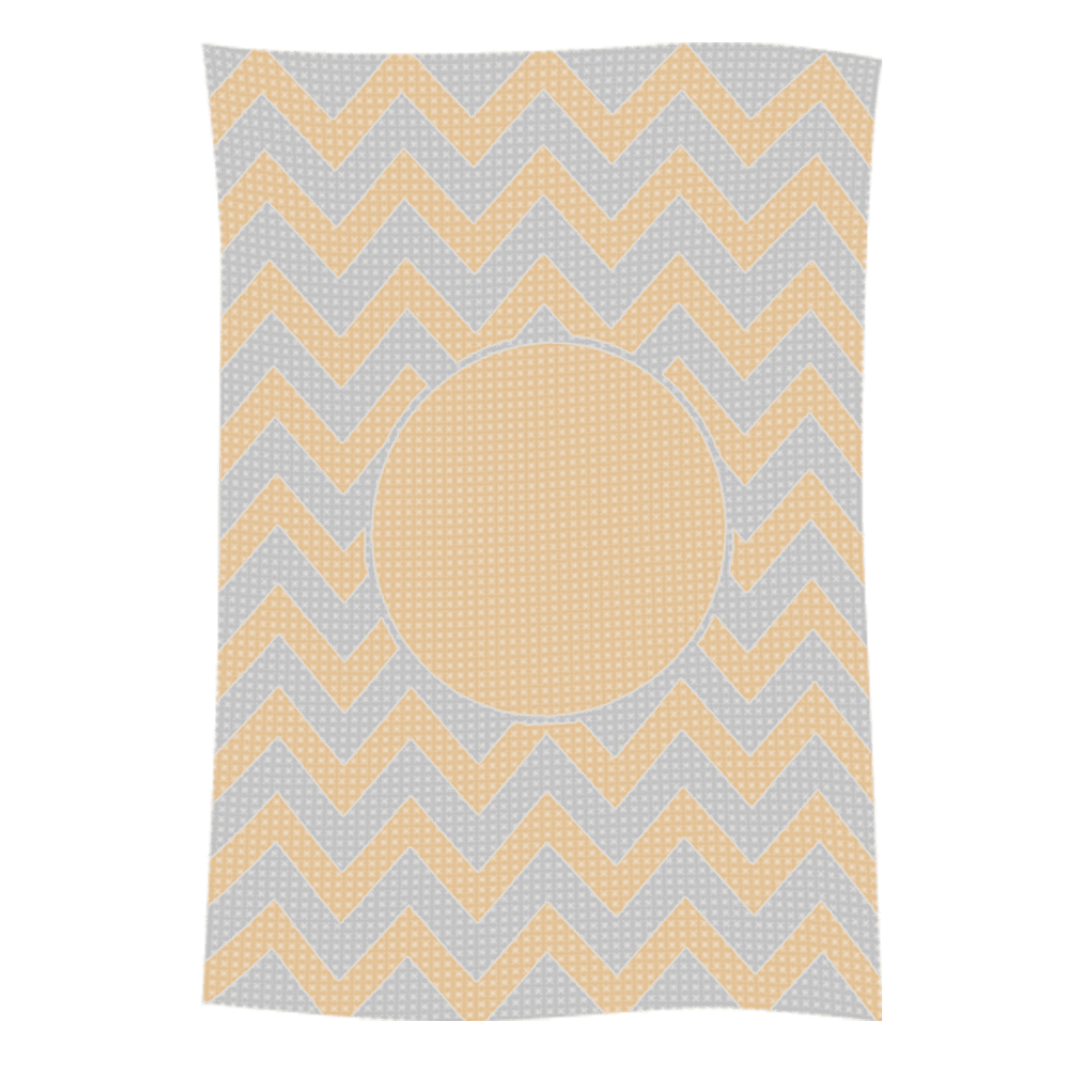 Metallic Chevron Name Blanket - Image 7