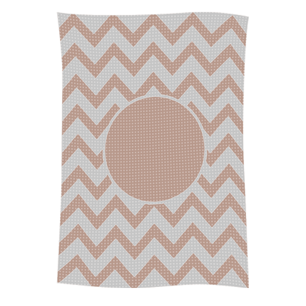Metallic Chevron Name Blanket - Image 8