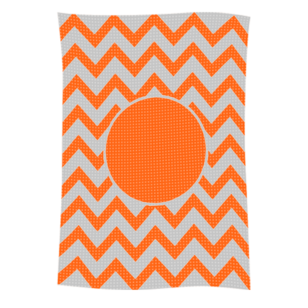 Metallic Chevron Name Blanket - Image 9