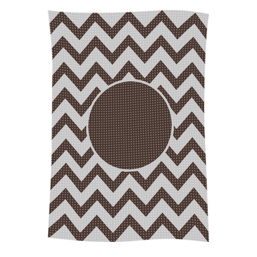 Metallic Chevron Name Blanket - Image 11