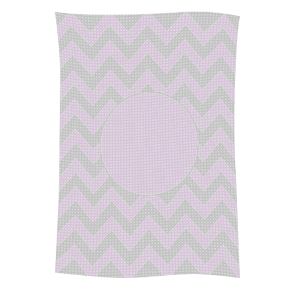 Metallic Chevron Name Blanket - Image 12
