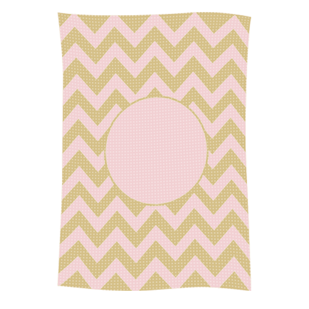 Metallic Chevron Name Blanket - Image 58