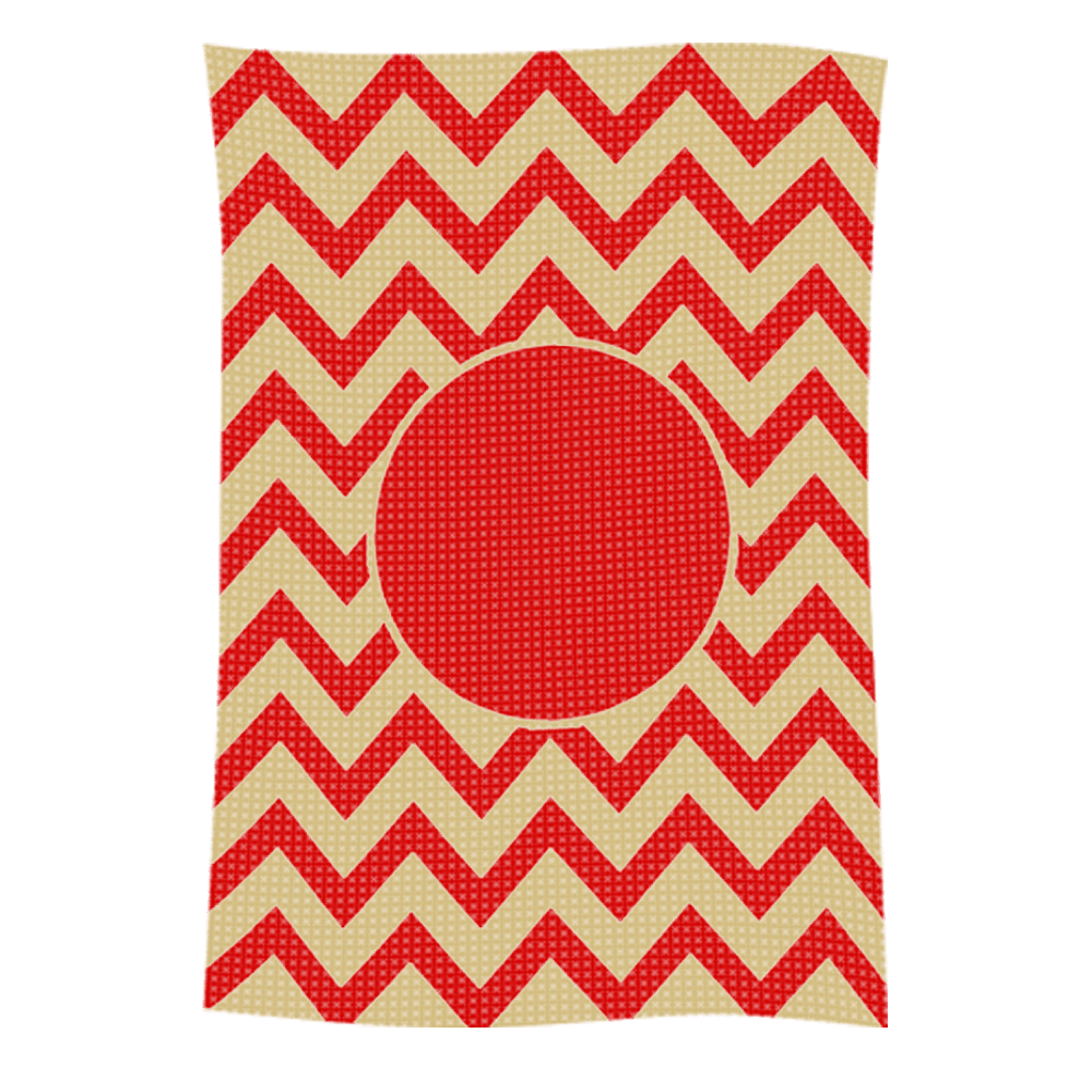 Metallic Chevron Name Blanket - Image 52