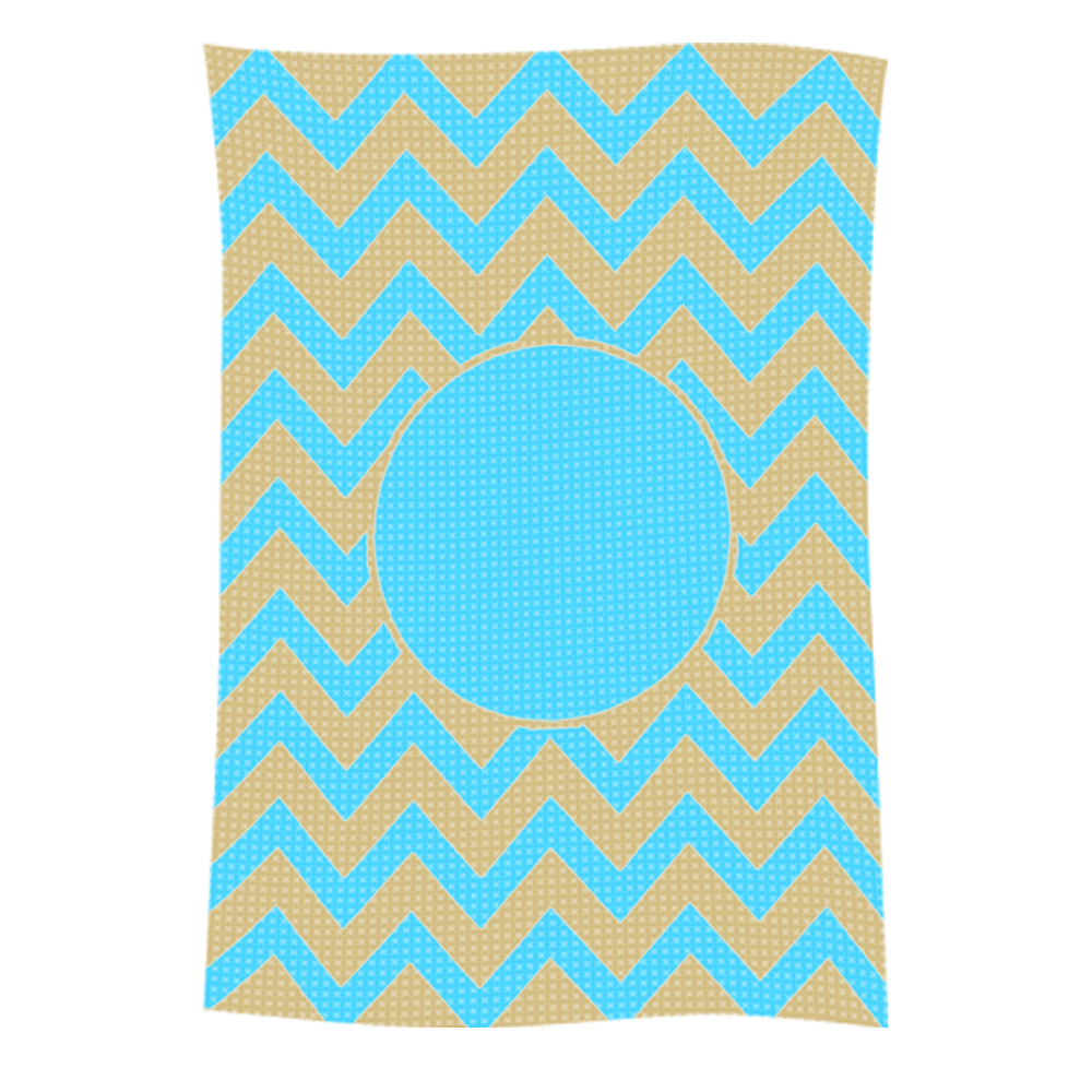 Metallic Chevron Name Blanket - Image 54