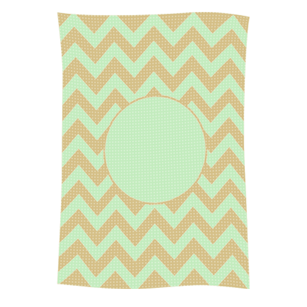 Metallic Chevron Name Blanket - Image 43