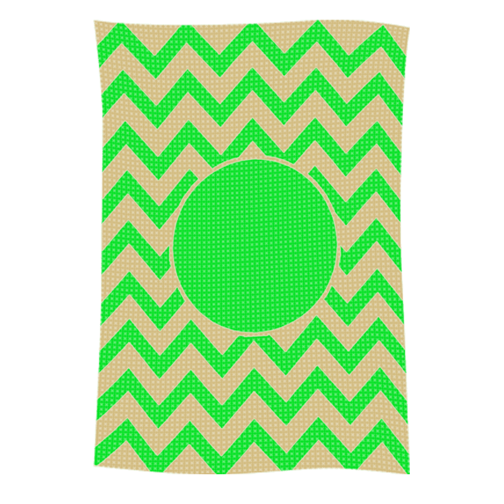 Metallic Chevron Name Blanket - Image 44