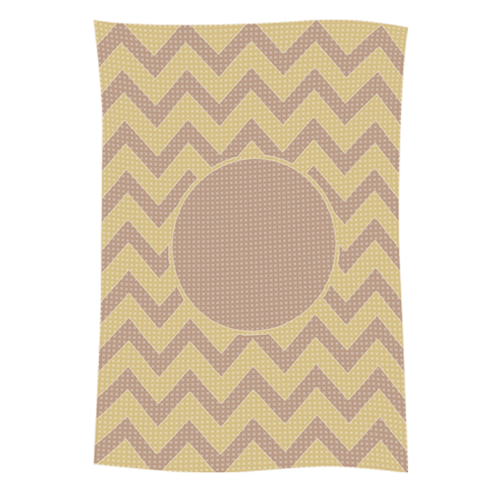 Metallic Chevron Name Blanket - Image 48