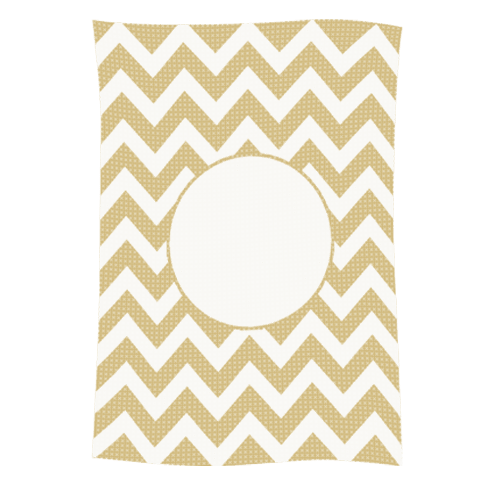 Metallic Chevron Name Blanket - Image 32