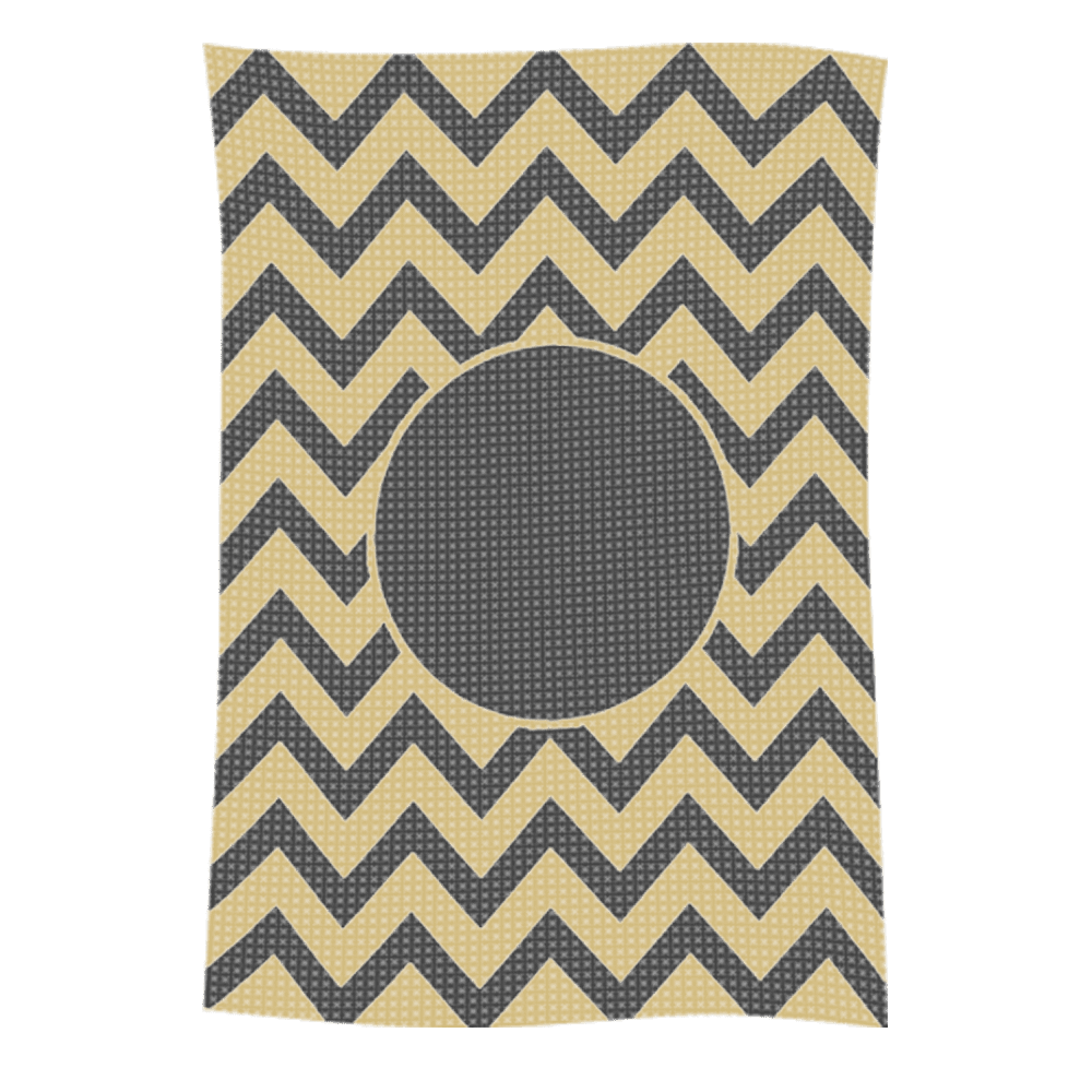 Metallic Chevron Name Blanket - Image 34