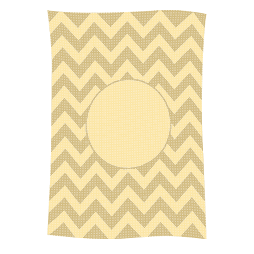 Metallic Chevron Name Blanket - Image 36