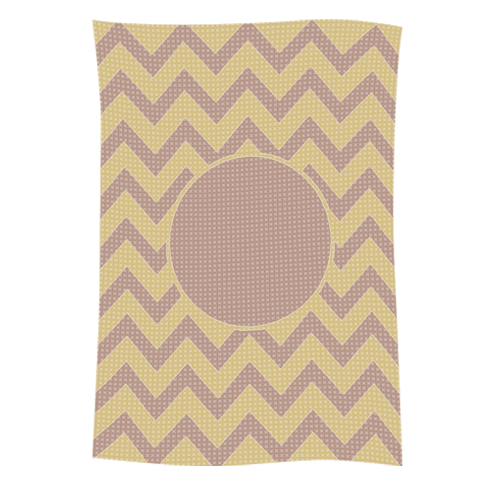 Metallic Chevron Name Blanket - Image 38