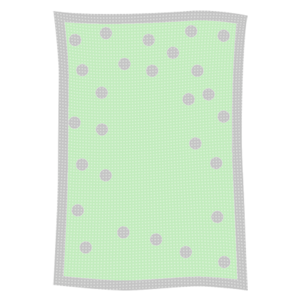 Metallic Polka Dot Initial & Name Blanket - Image 54