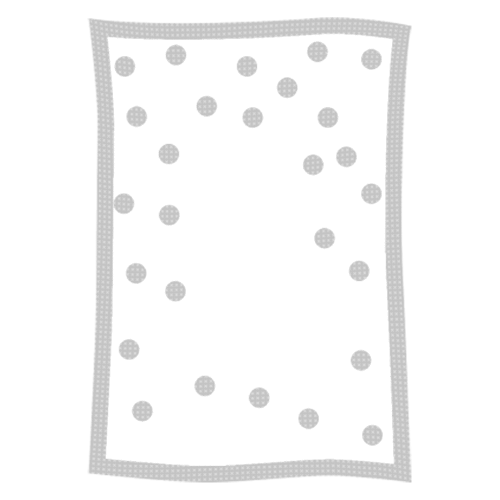 Metallic Polka Dot Initial & Name Blanket - Image 31