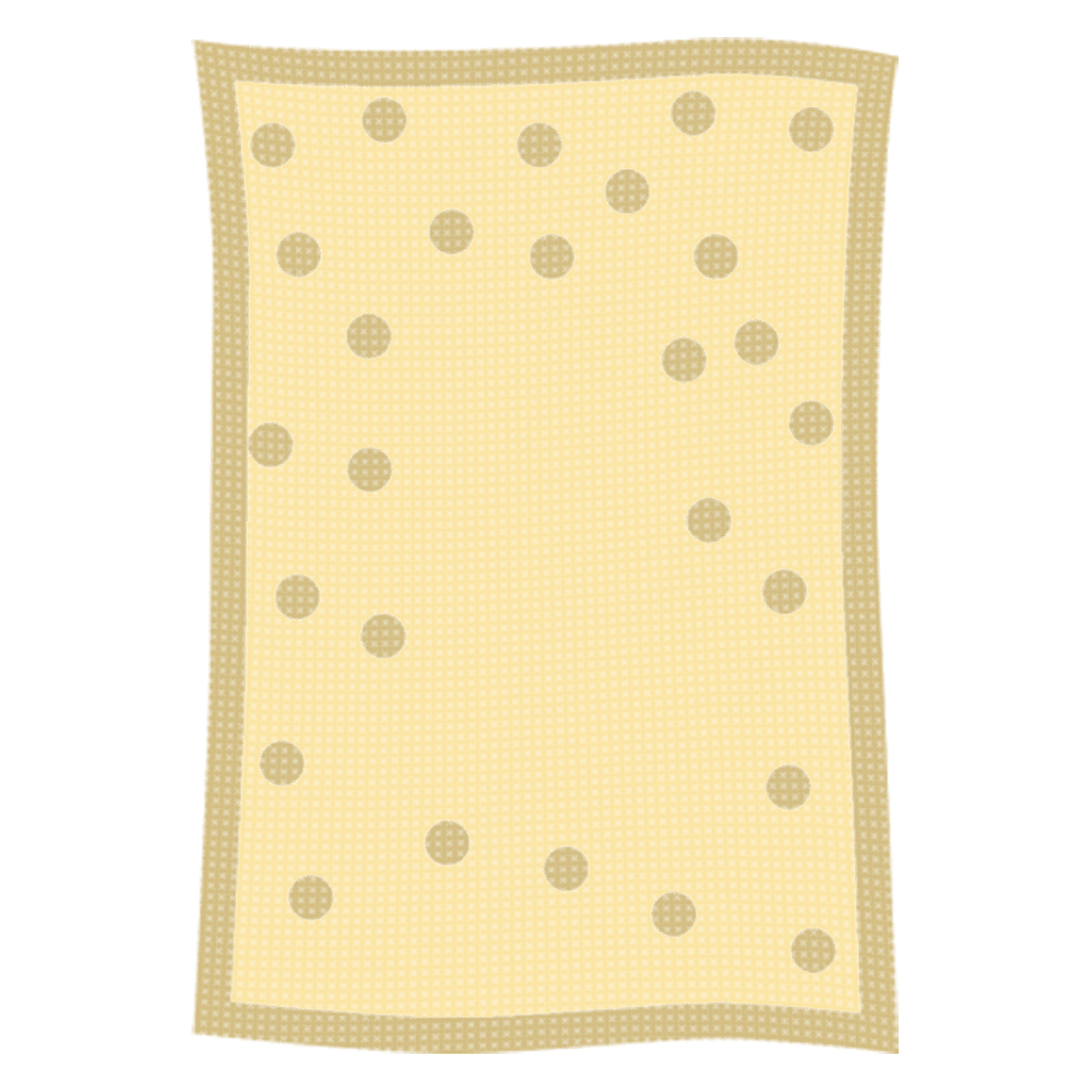 Metallic Polka Dot Initial & Name Blanket - Image 7