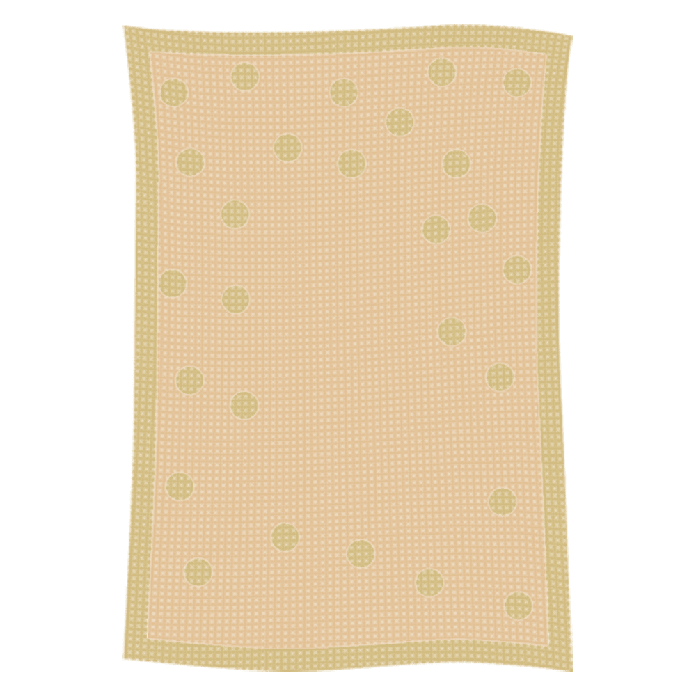 Metallic Polka Dot Initial & Name Blanket - Image 8