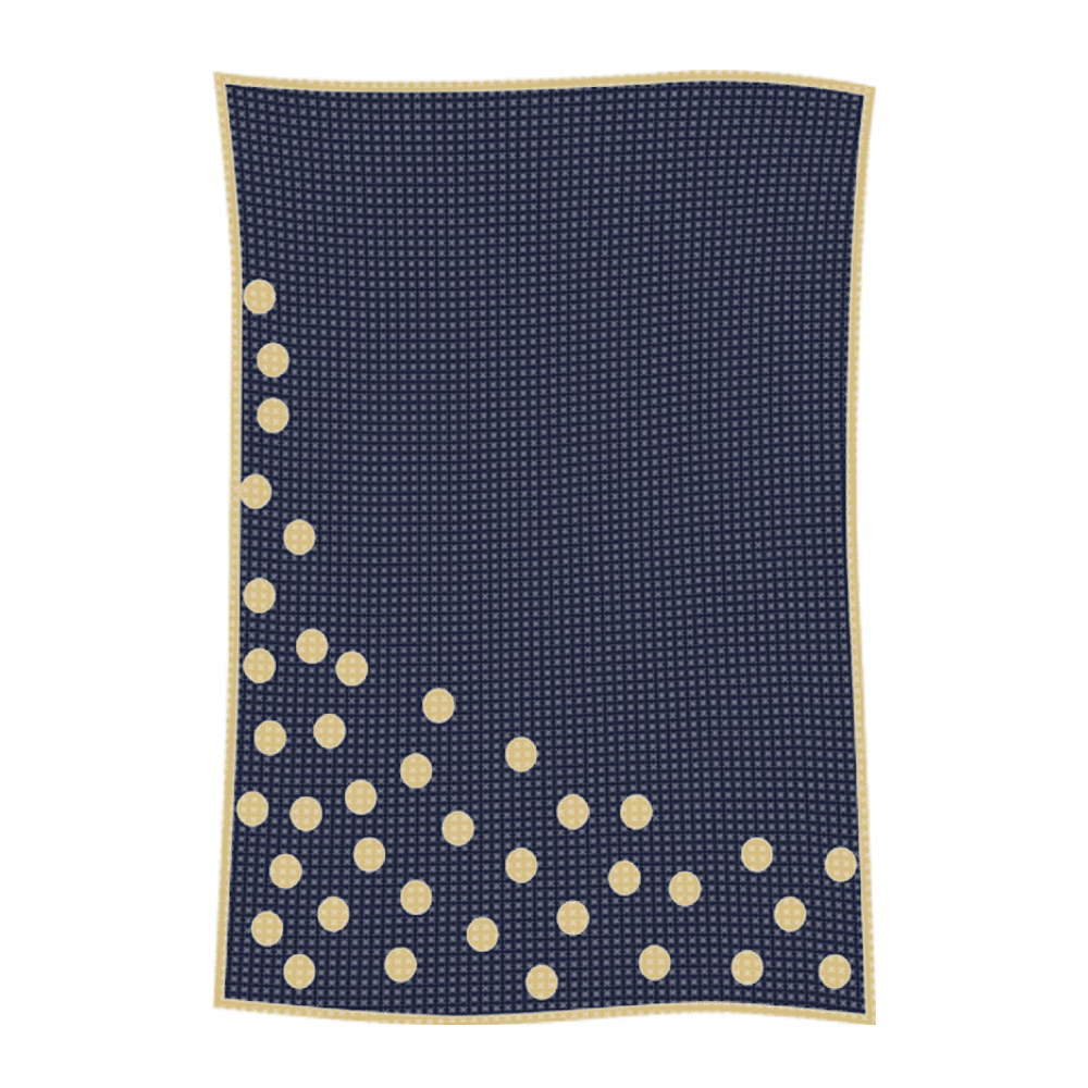 Metallic Sprinkled Dots Name Blanket - Image 52