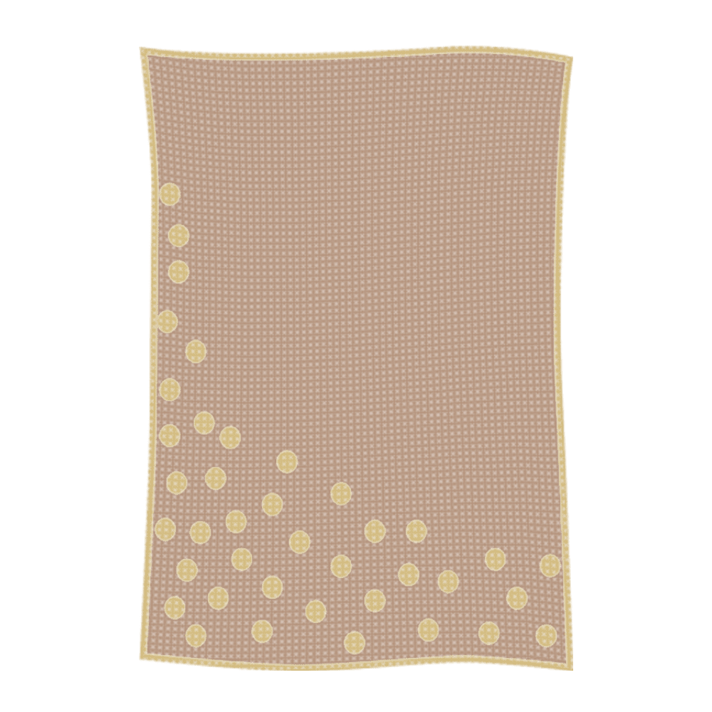 Metallic Sprinkled Dots Name Blanket - Image 58