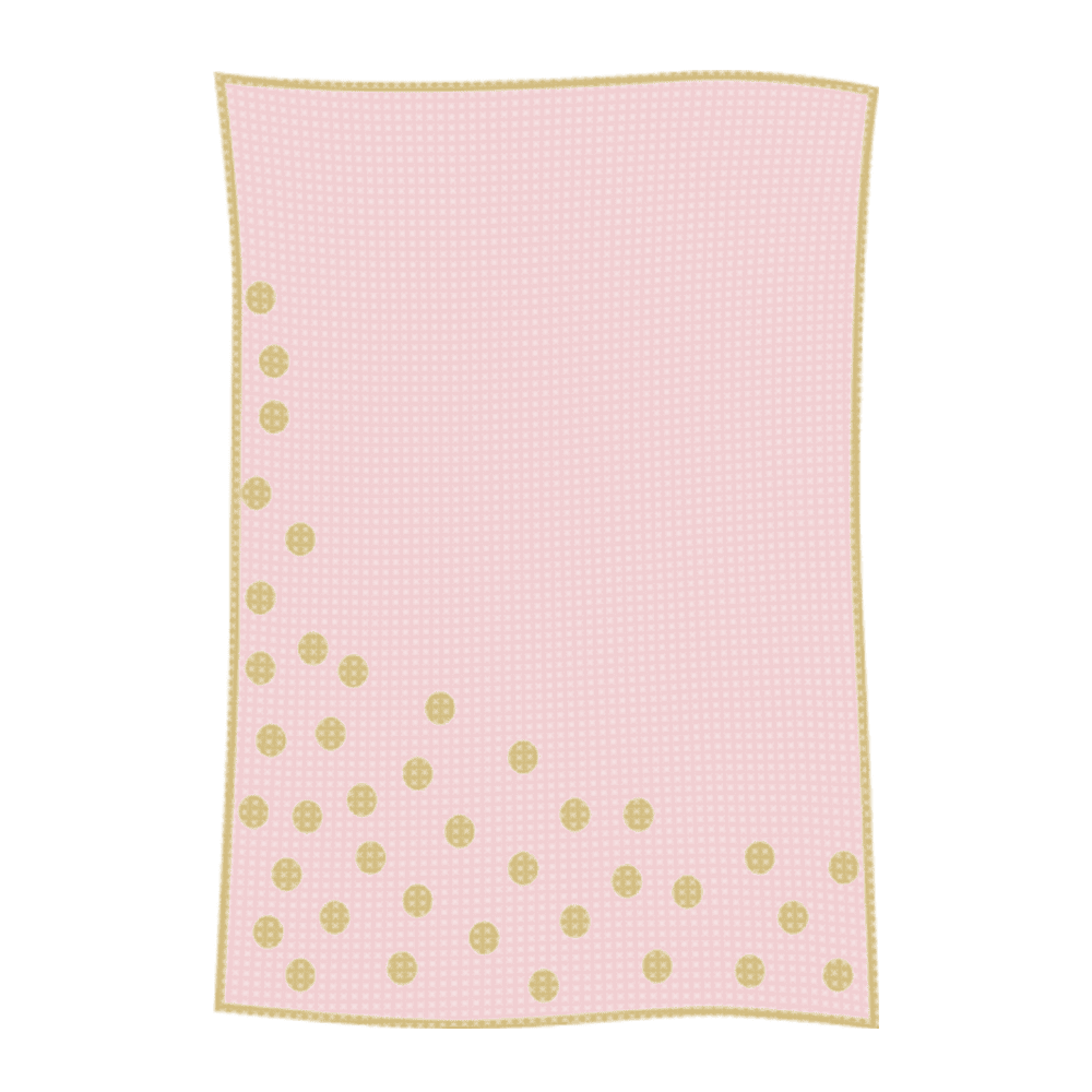 Metallic Sprinkled Dots Name Blanket - Image 43