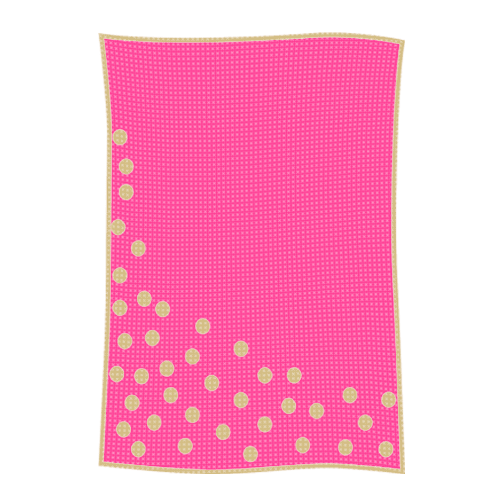 Metallic Sprinkled Dots Name Blanket - Image 44