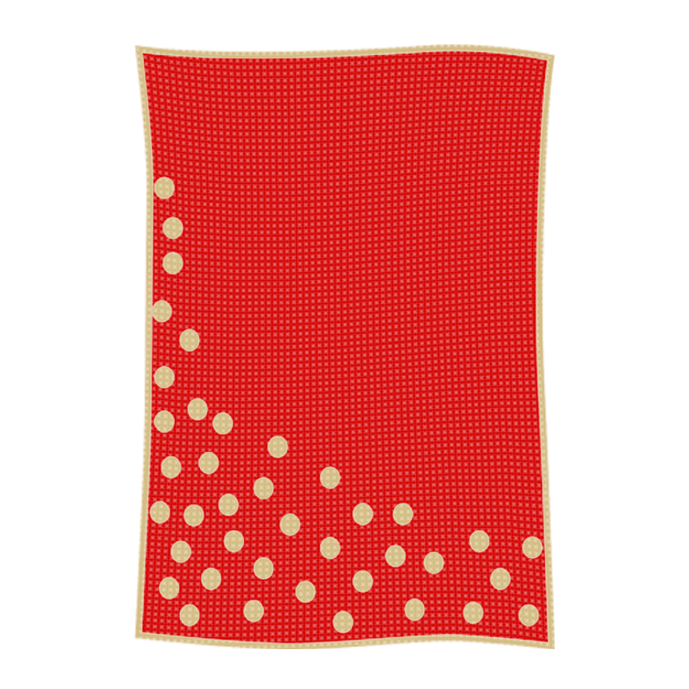 Metallic Sprinkled Dots Name Blanket - Image 46