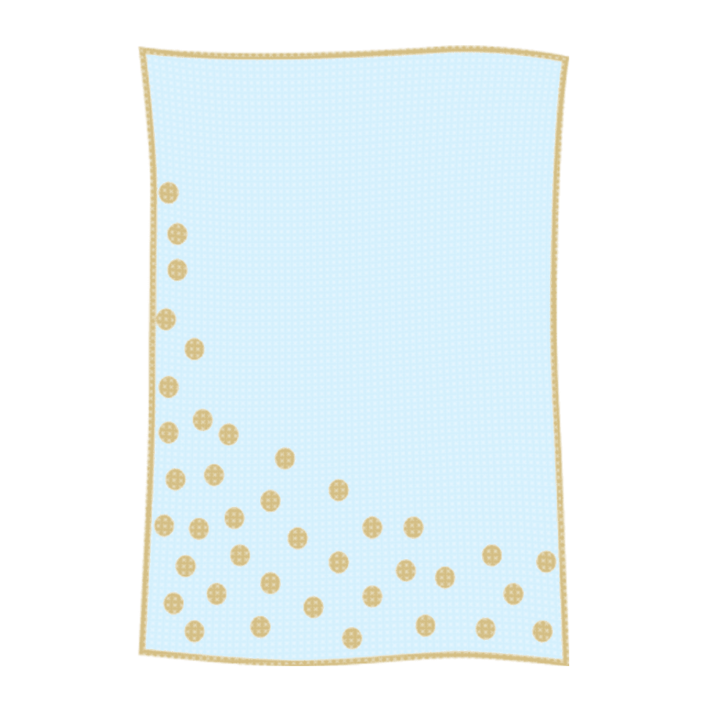Metallic Sprinkled Dots Name Blanket - Image 47