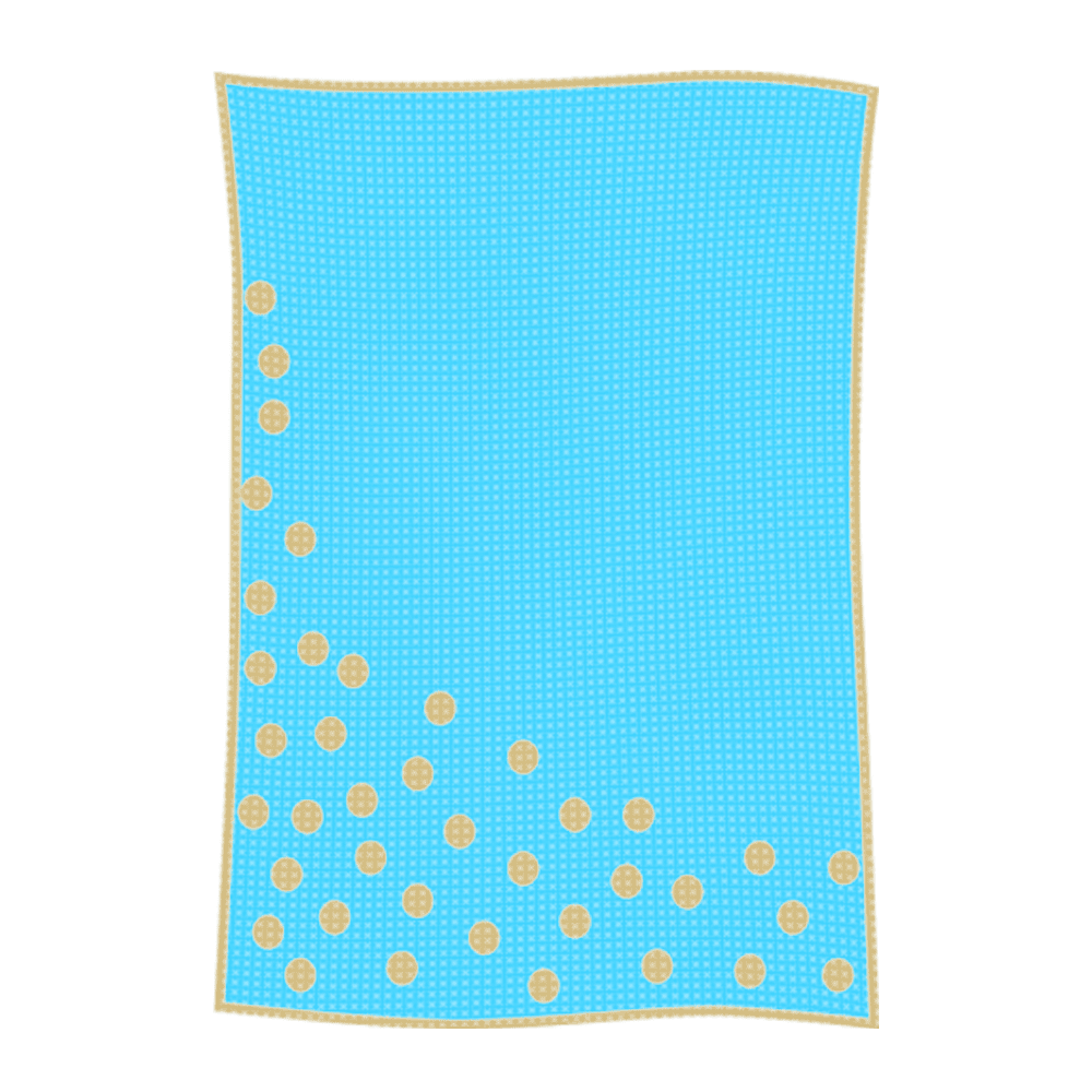 Metallic Sprinkled Dots Name Blanket - Image 48