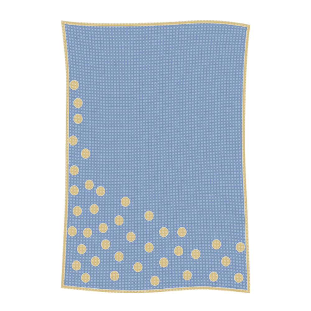 Metallic Sprinkled Dots Name Blanket - Image 49