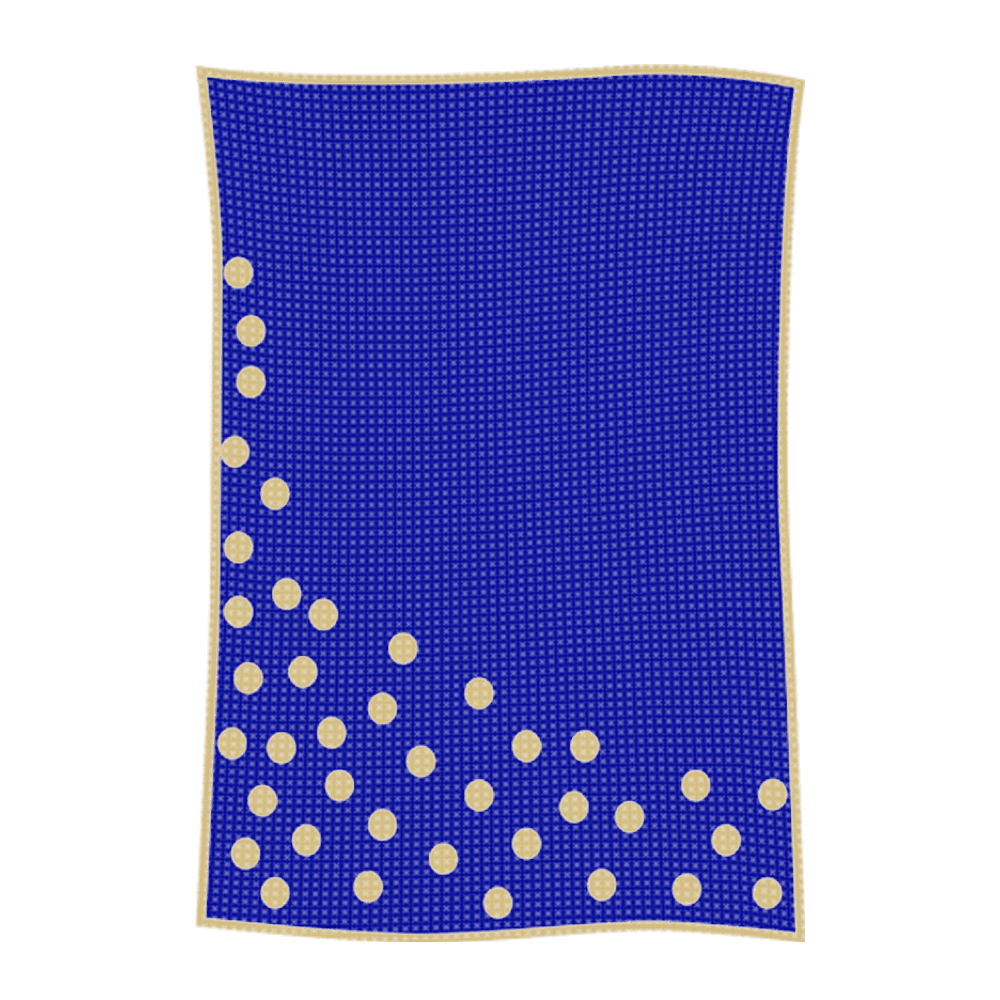 Metallic Sprinkled Dots Name Blanket - Image 50