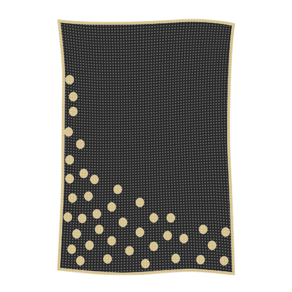 Metallic Sprinkled Dots Name Blanket - Image 34